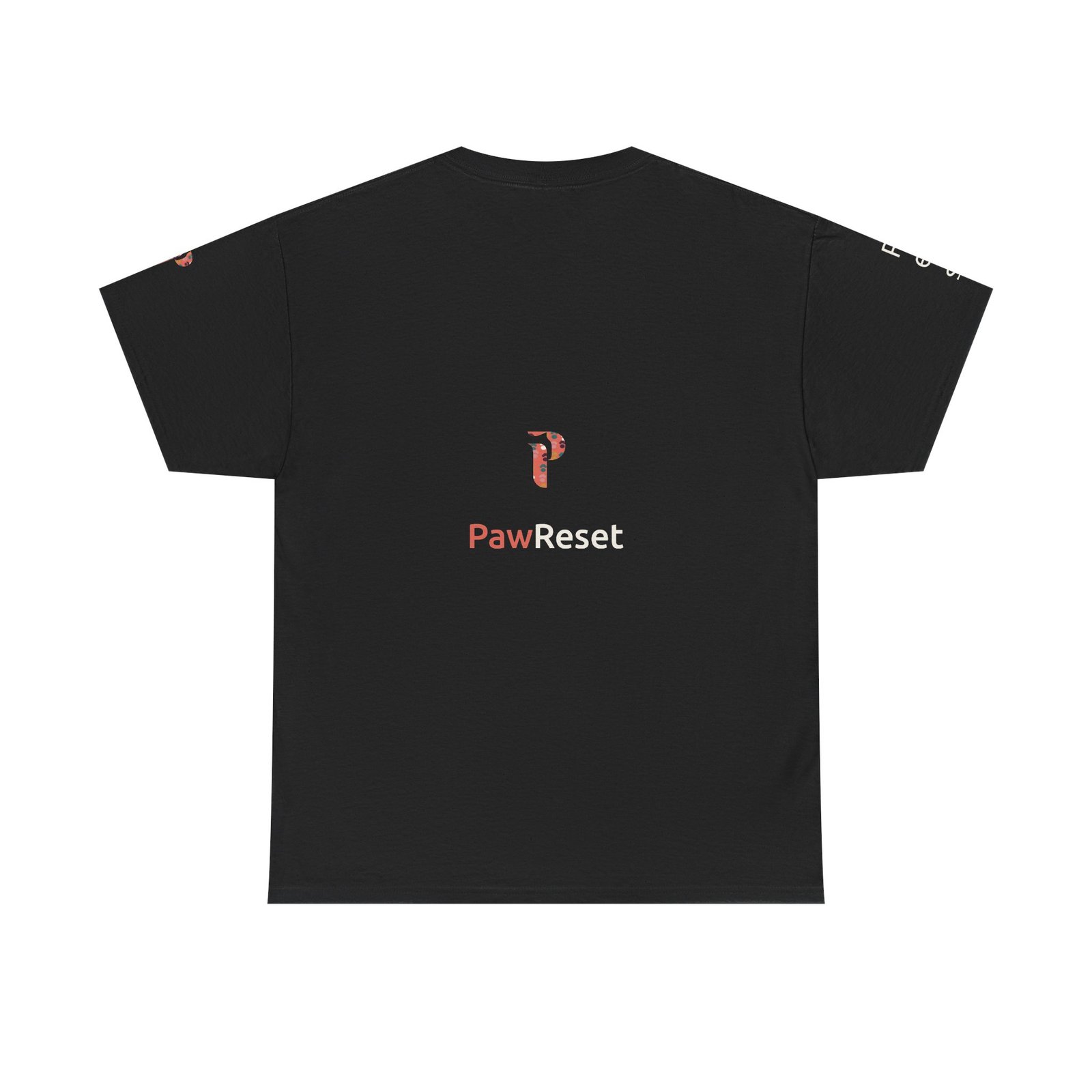 Meet Hugo Tee — PawReset upper-back and sleeve artwork