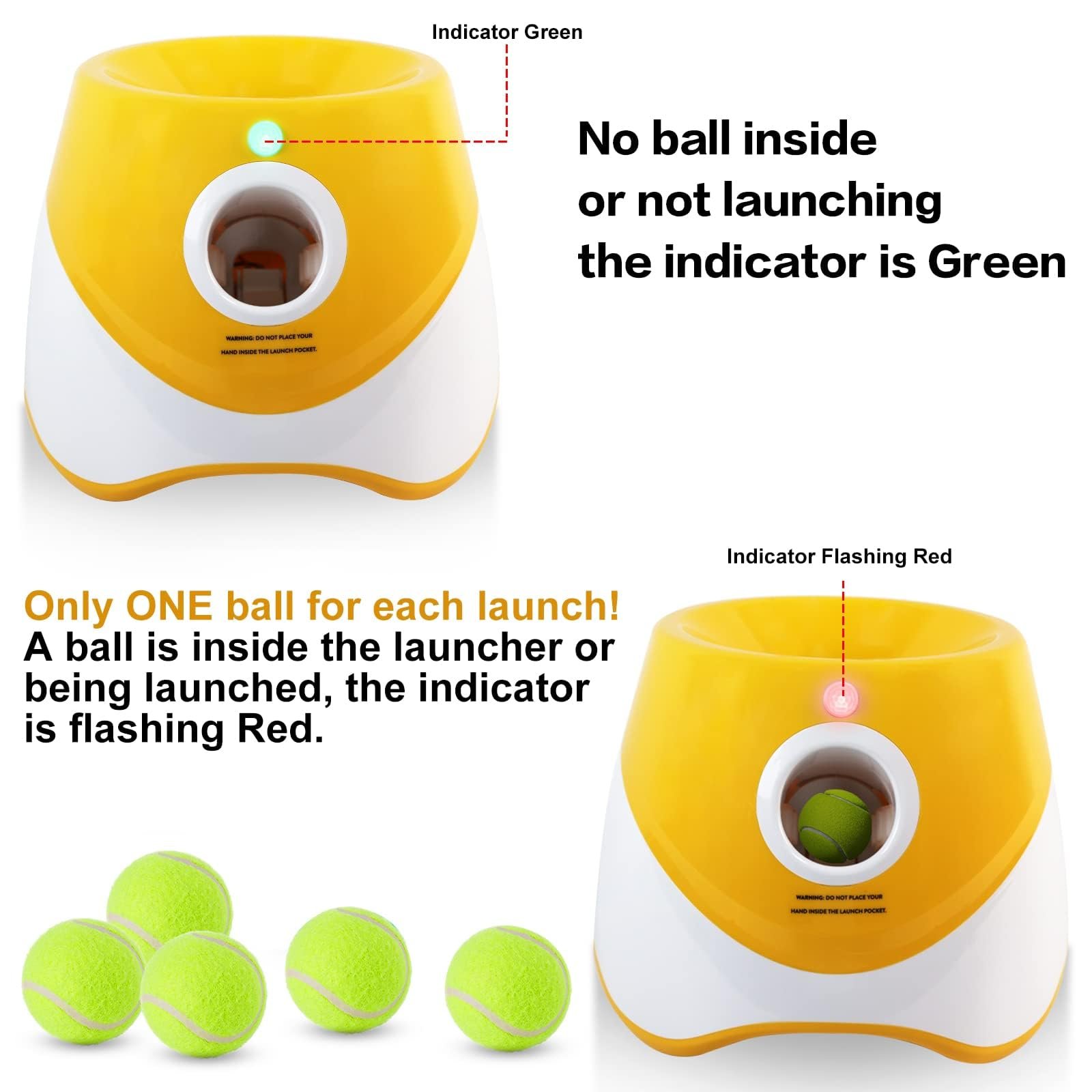 Automatic Ball Launcher for Small Dogs with 15 Mini Balls - Image 4