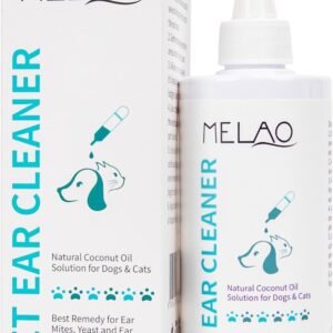 Ear Cleanser for Dogs & Cats with Long Nozzle (8oz)