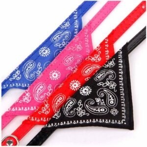 Adjustable Pet Bandana Scrunchie Scarf