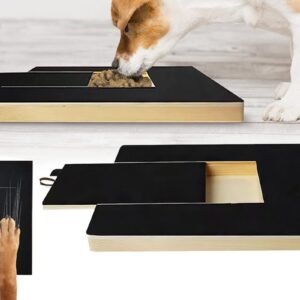 Dog Nail Scratch Board with Treat Box