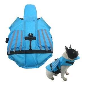 Adjustable Dog Life Jacket with Grab Handle