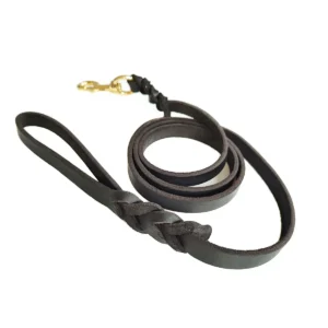 Handcrafted Full-Grain Leather Dog Lead