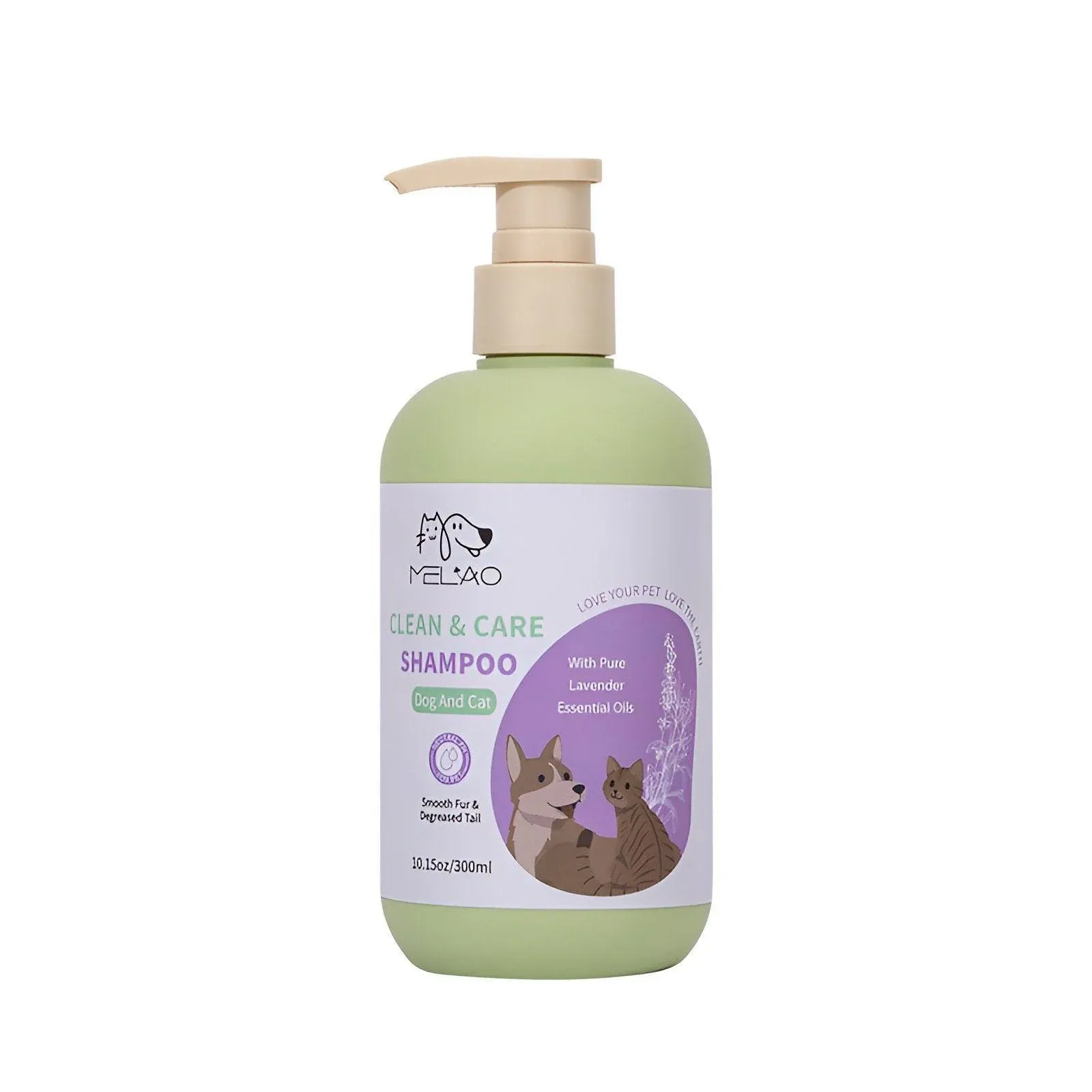 Oat & Coconut Pet Shampoo & Conditioner for Dogs & Cats (300ml) - Image 2