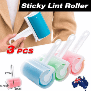 Washable Reusable Lint Rollers for Pet Hair (3-Pack)
