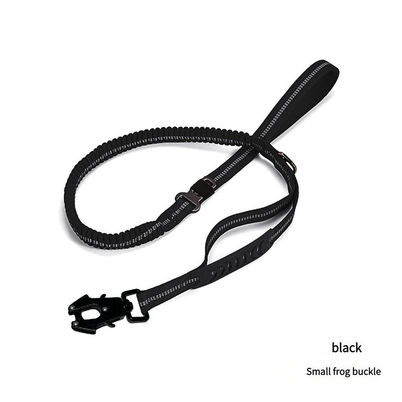 Shock-Absorbing Reflective Dog Leash