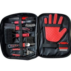 Dog and Cat Grooming Kit with Storage Case