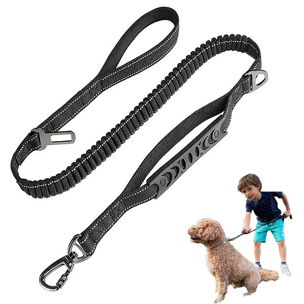Heavy-Duty Bungee Dog Leash for Medium to Large Dogs