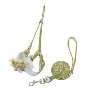 Mesh Y-Shaped Pet Harness & Leash Set for Dogs & Cats