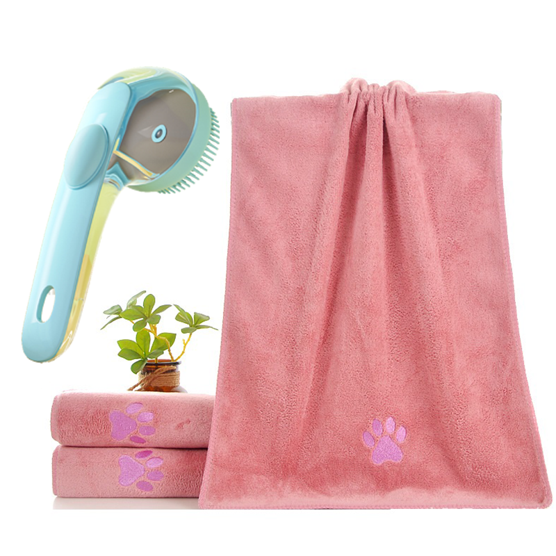 Silicone Bath Brush and Microfibre Drying Towel Set - Image 4