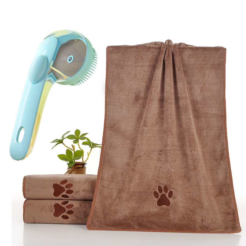 Silicone Bath Brush and Microfibre Drying Towel Set - Image 2
